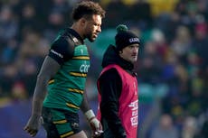 Courtney Lawes doubt for Six Nations after pulling out of squad with calf injury