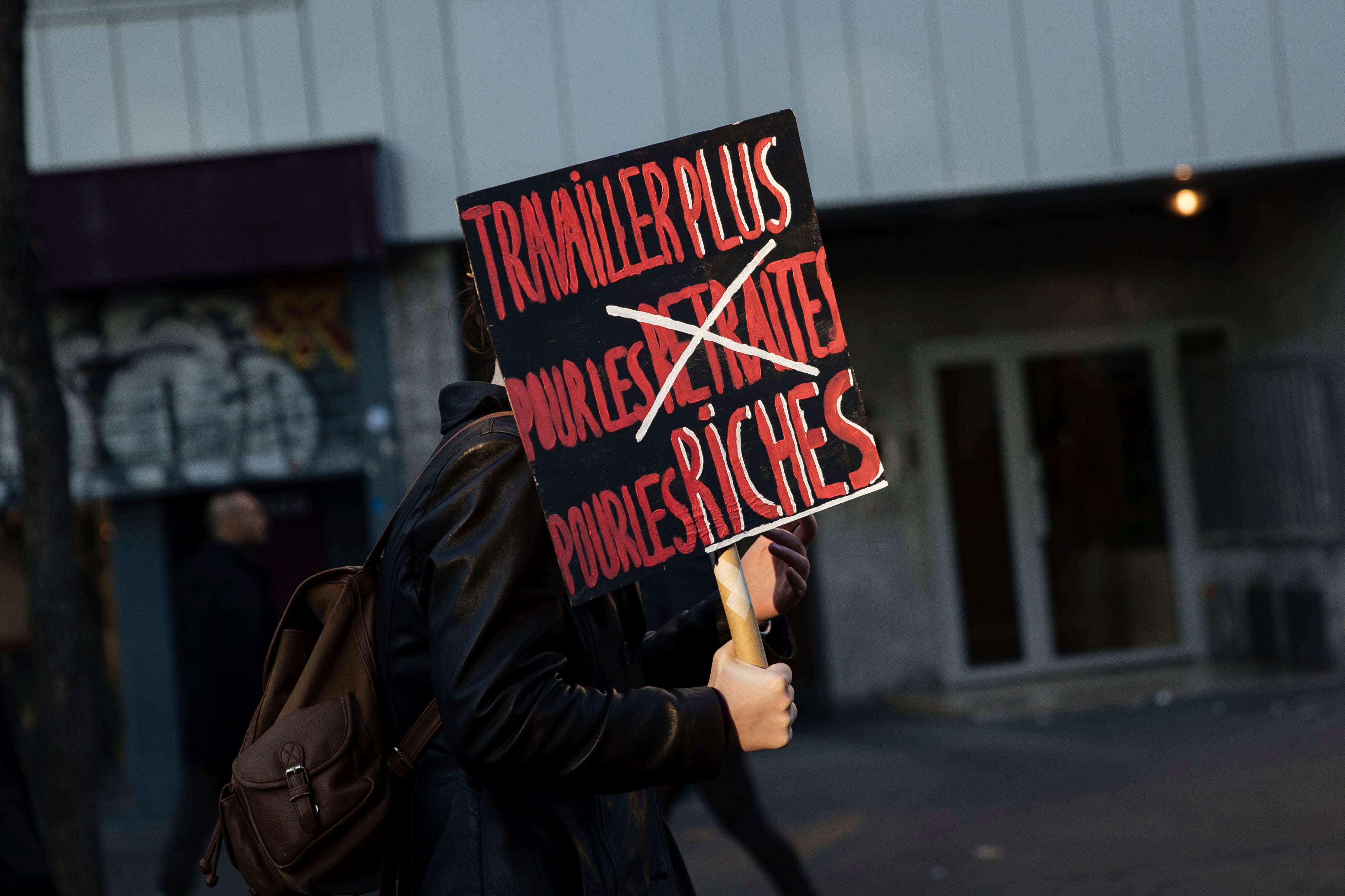 France Pension Protests