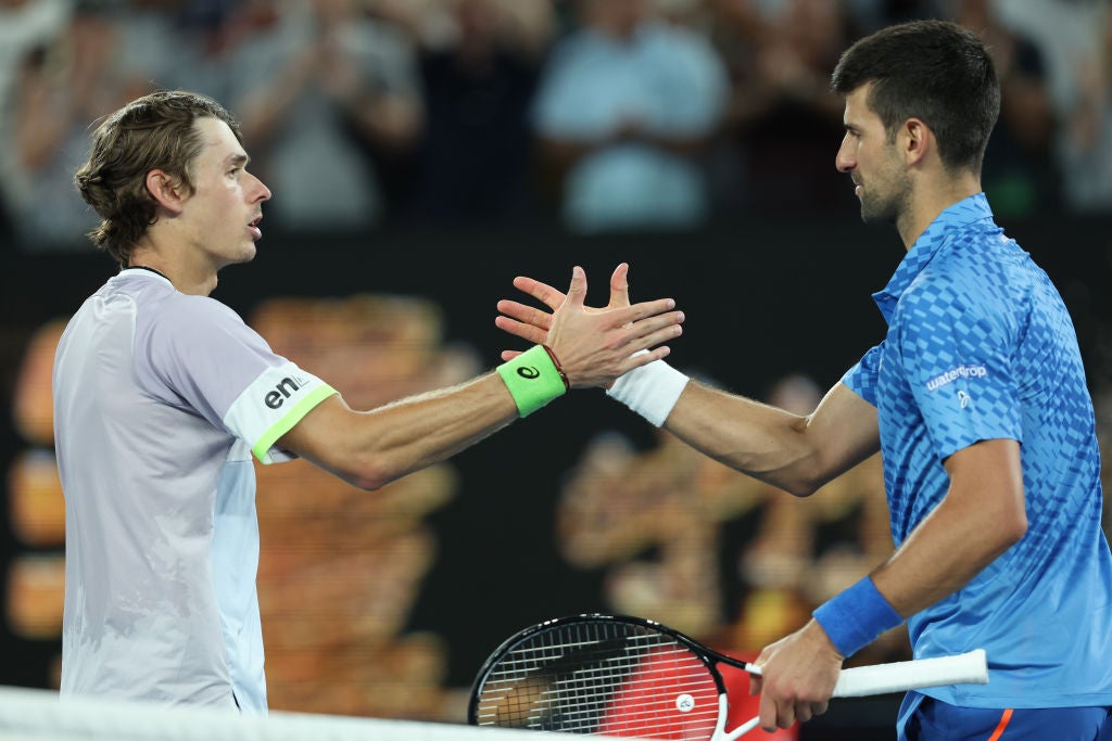 Australian Open 2023: Novak Djokovic demolishes Alex De Minaur to reach ...