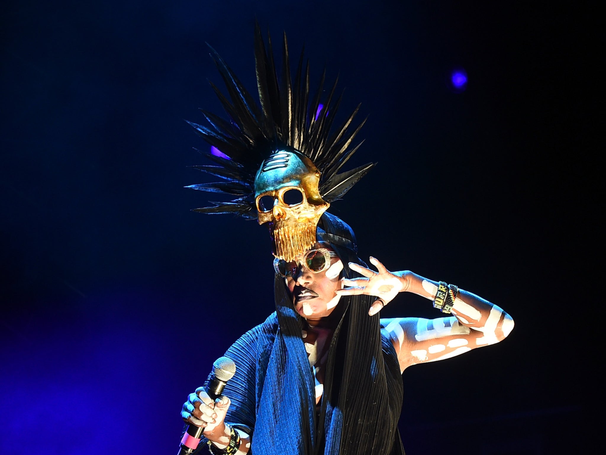 US disco legend Grace Jones, who many Bluedot ticket-holders will now be unable to see