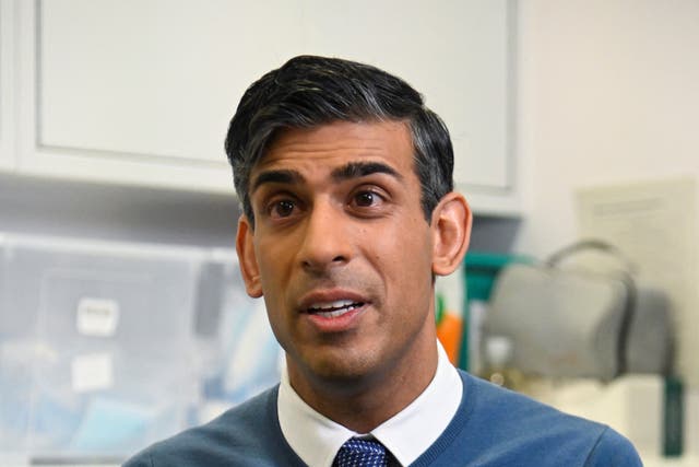 Prime Minister Rishi Sunak has said he cannot wave a magic wand to resolve the NHS pay dispute (Toby Melville/PA)