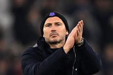 Frank Lampard sacked as Everton manager