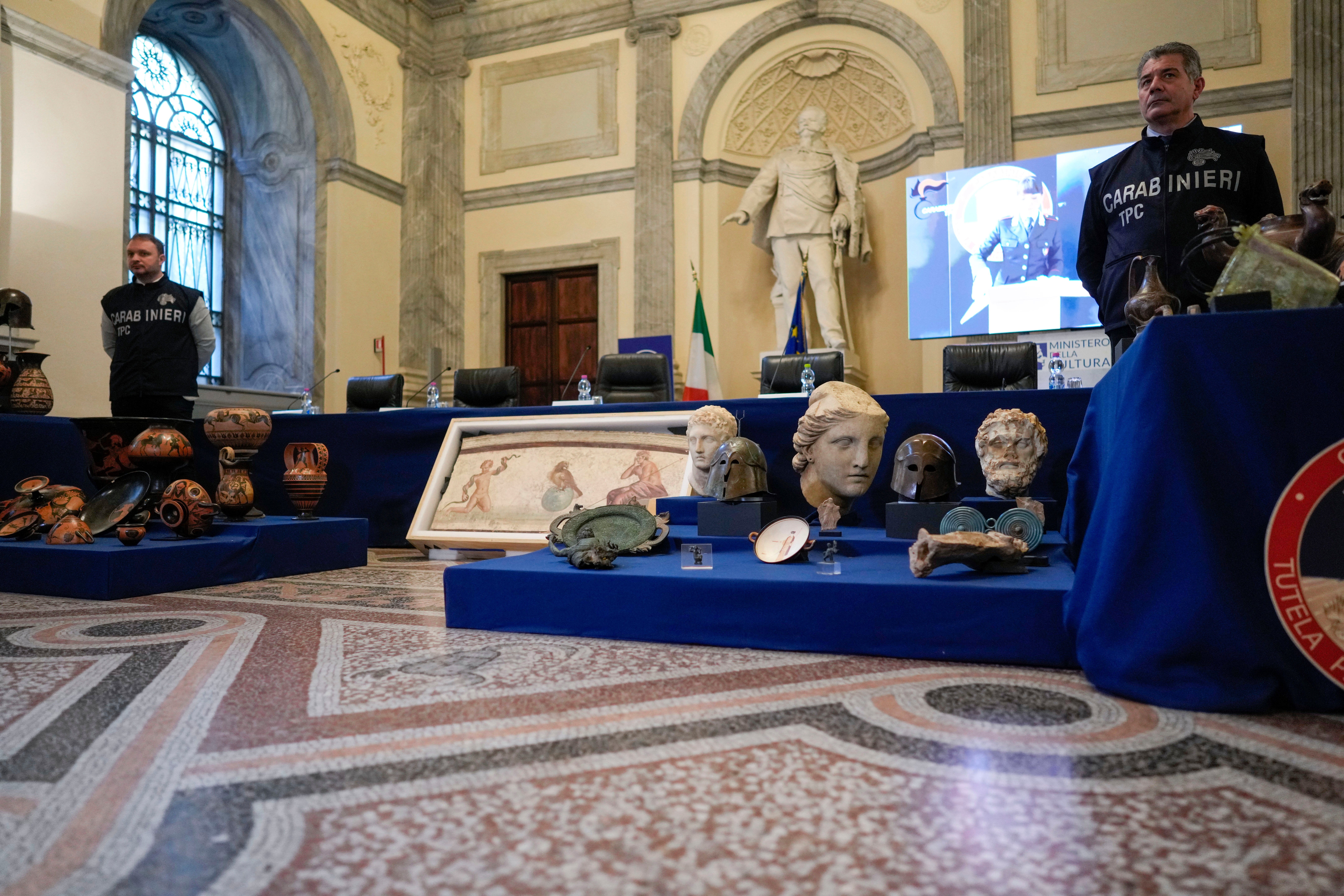 Italy Stolen Artifacts