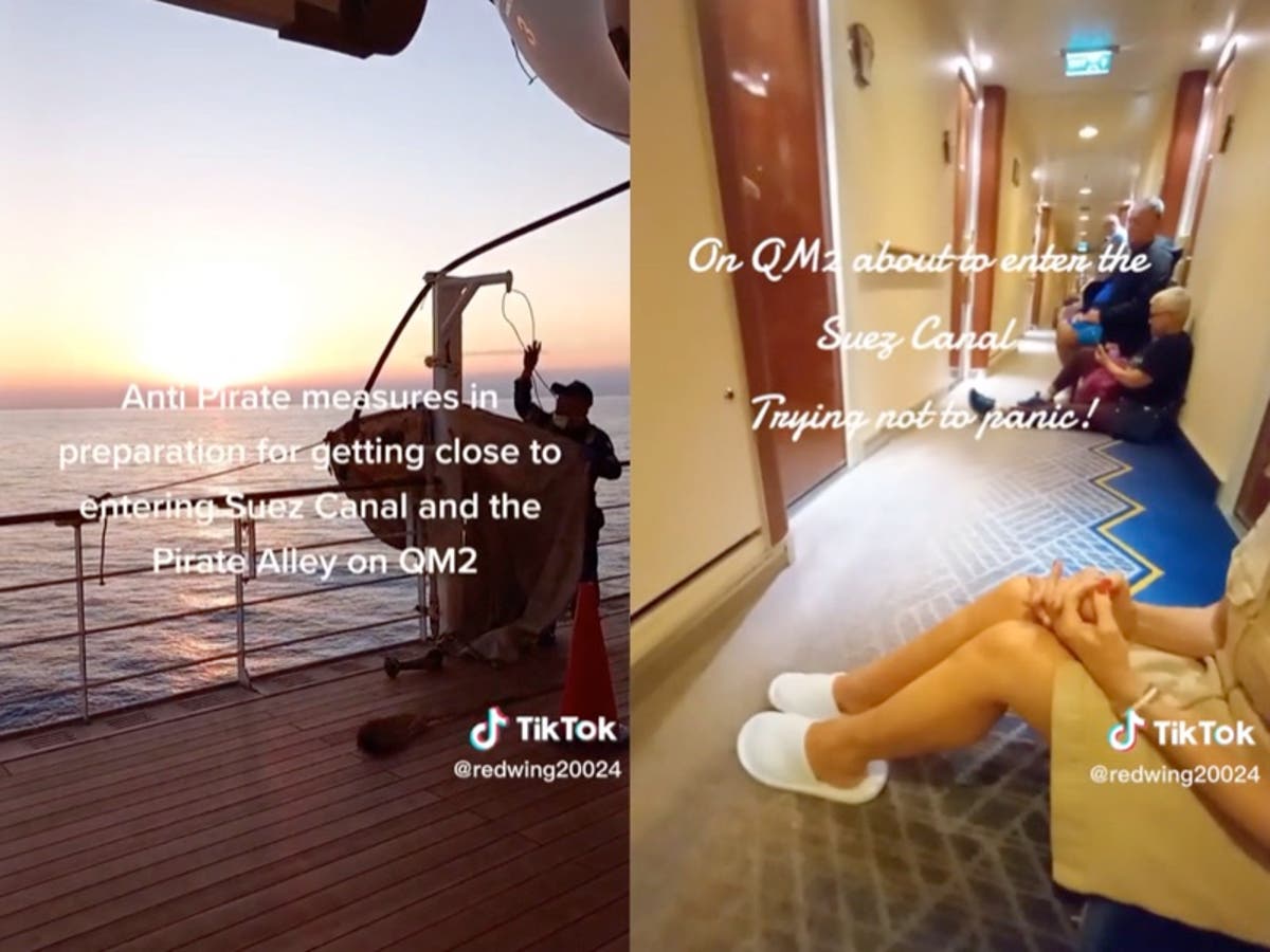 Queen Mary 2 passenger reveals what happens during &lsquo;pirate drill&rsquo; aboard ship