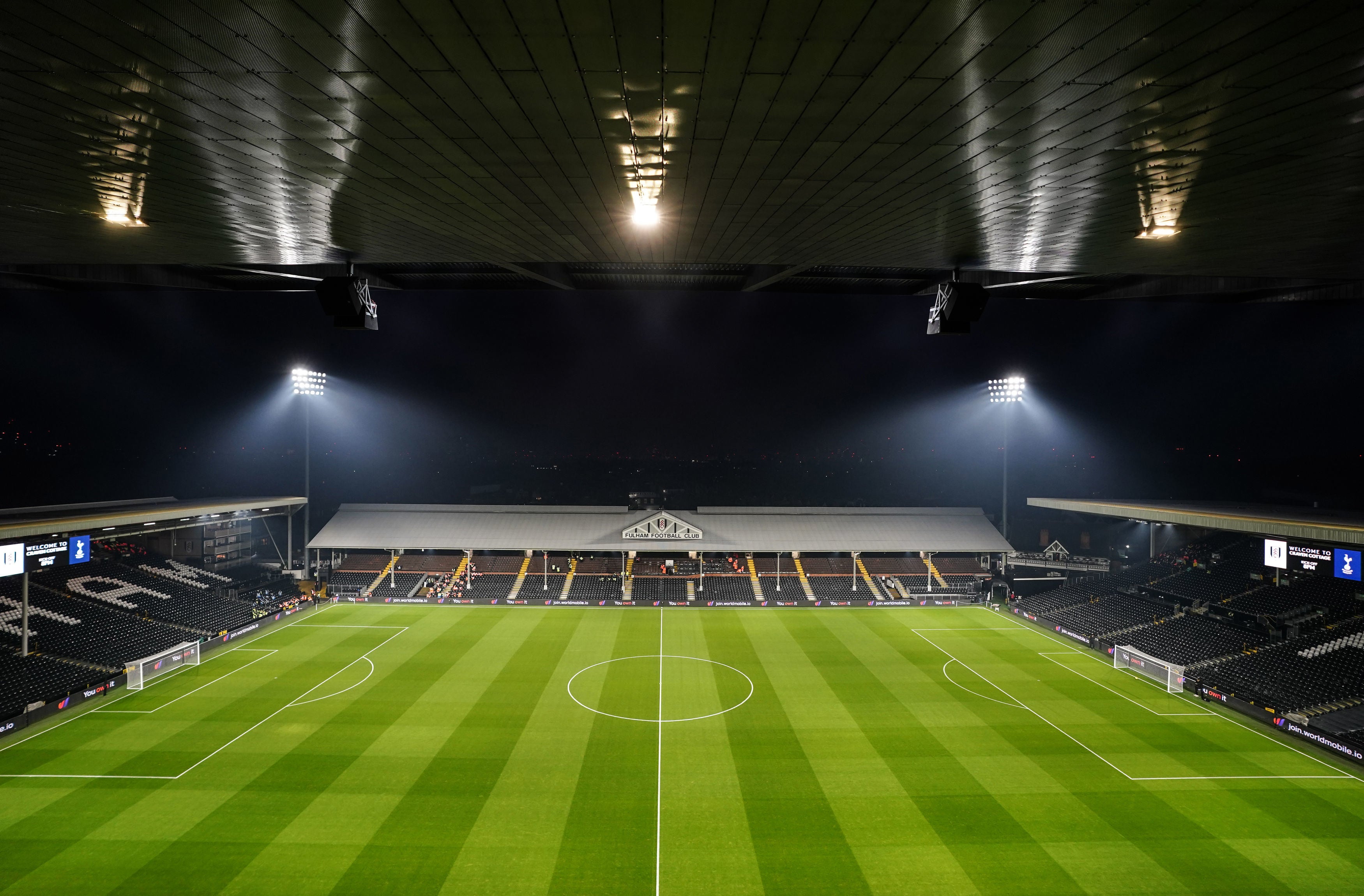 Fulham prepare to host Tottenham Hotspur this evening