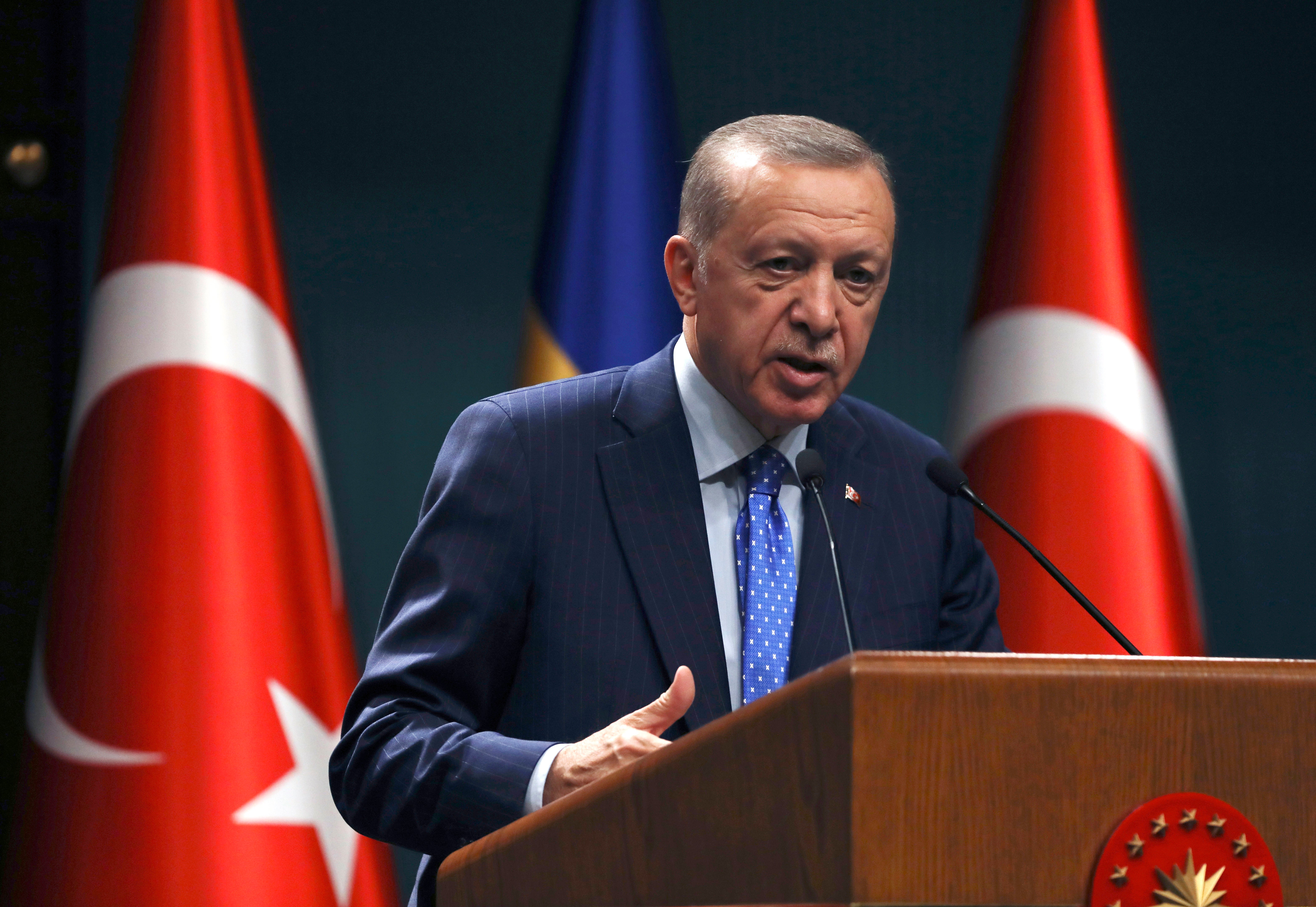 Turkey’s president Recep Tayyip Erdogan says the rally in Stockholm is an insult to Islam