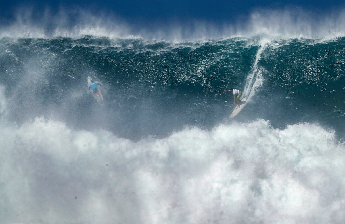 Lifeguard Luke Shepardson wins Hawaii surfing "Super Bowl" The