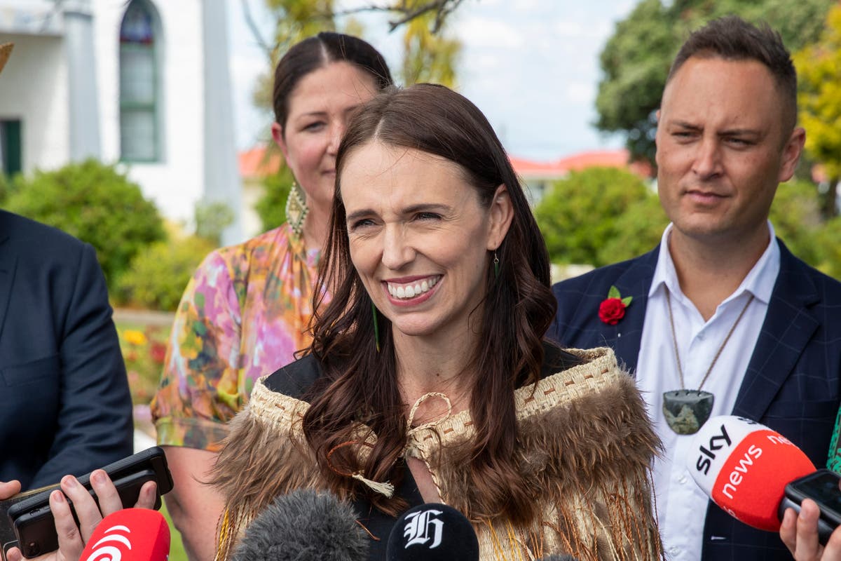 Jacinda Ardern makes final appearance as New Zealand leader Jacinda Ardern makes final appearance as New Zealand leader