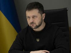 Ukraine-Russia news – live:  Senior officials face jail as Zelensky purges ranks over corruption scandal