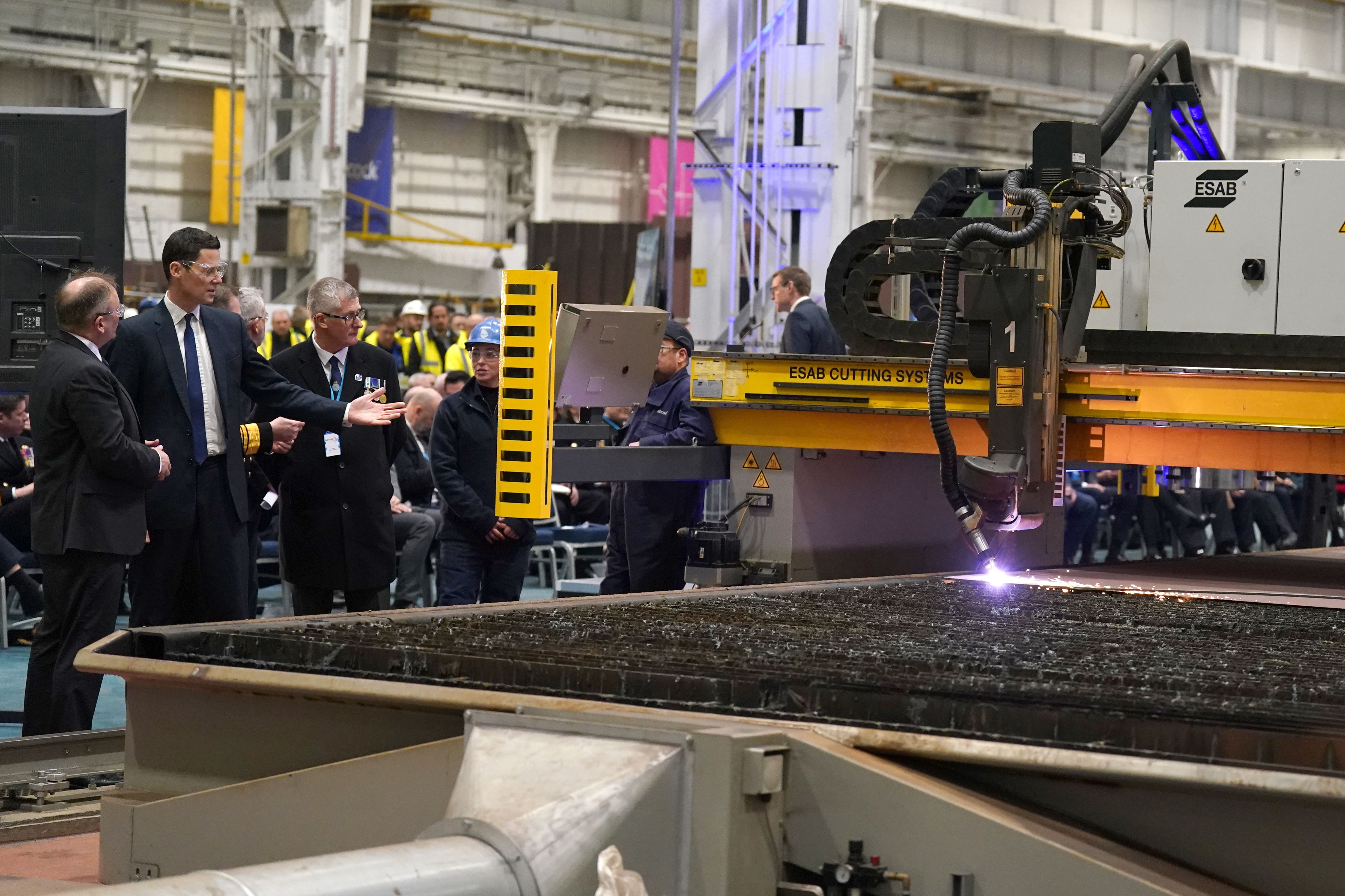 UK Government committed to building Type 31 frigates as steel is cut on