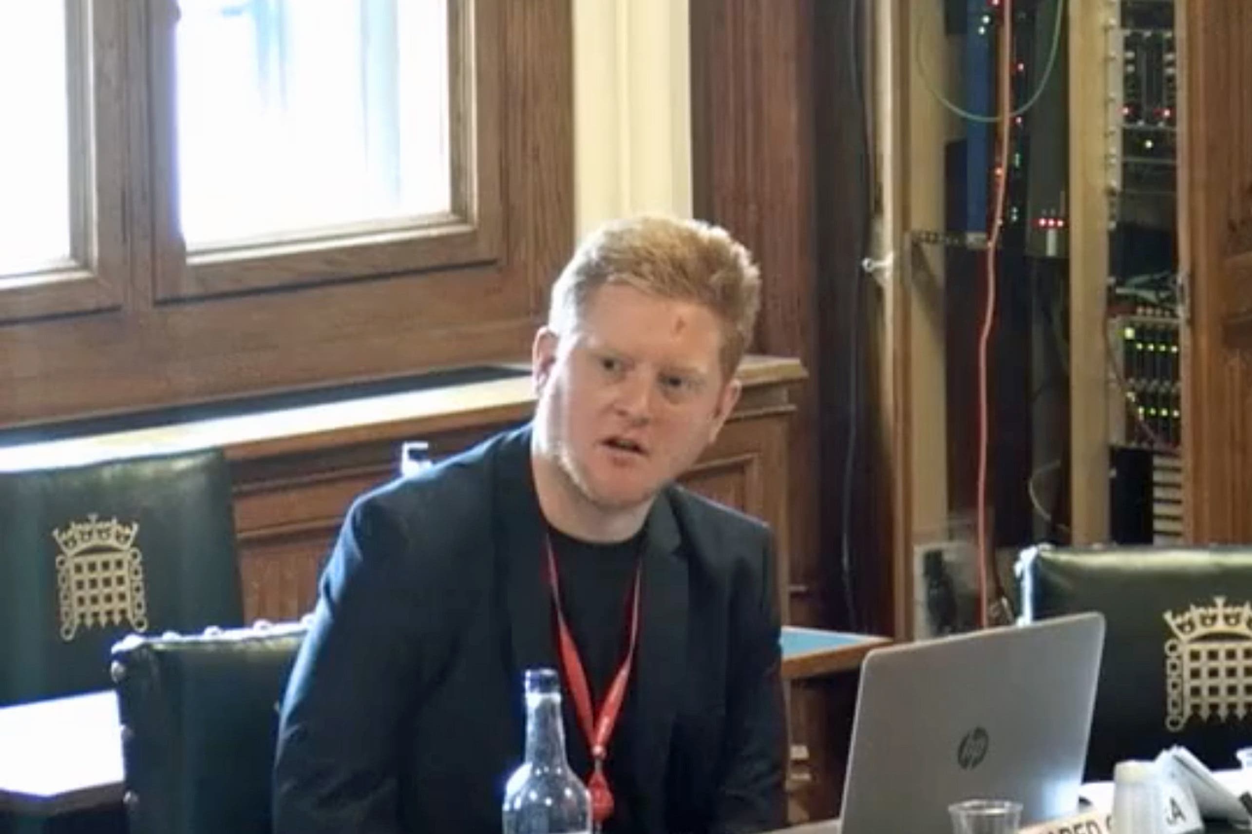 Jared O’Mara is on trial for submitting fake invoices