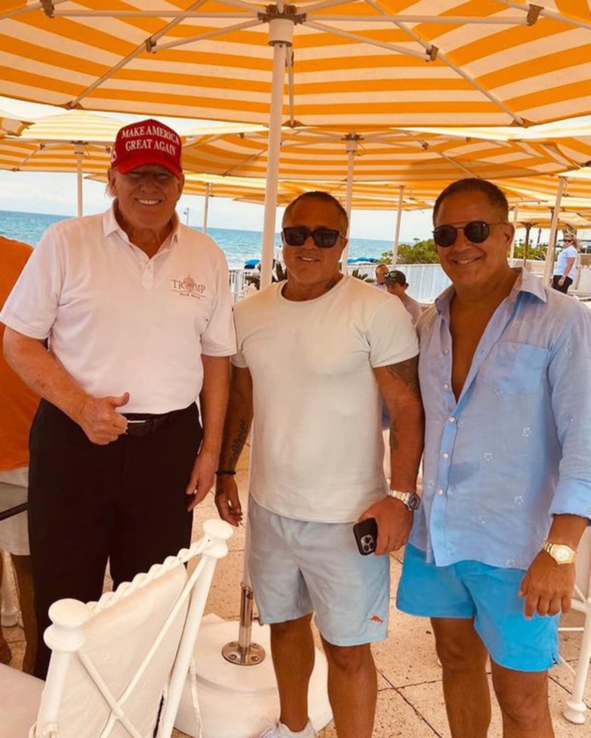 New Trump photo with mobster surfaces a day after outrage over ex-mob boss photo op