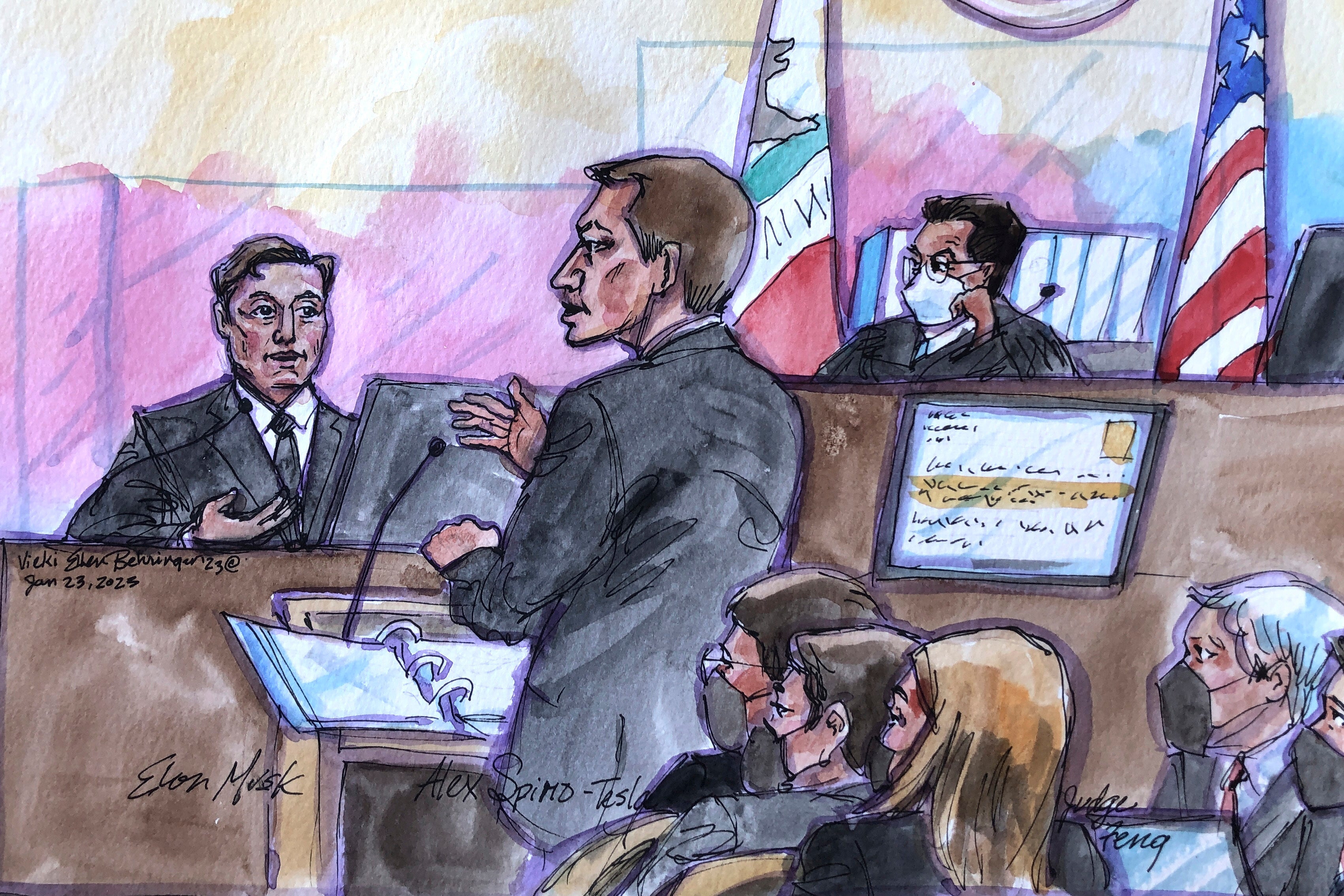 Musk Tesla Tweet Trial