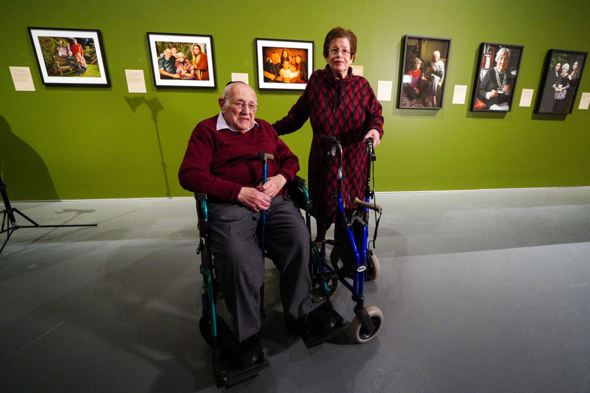 Jewish couple survived Holocaust and started life together in England