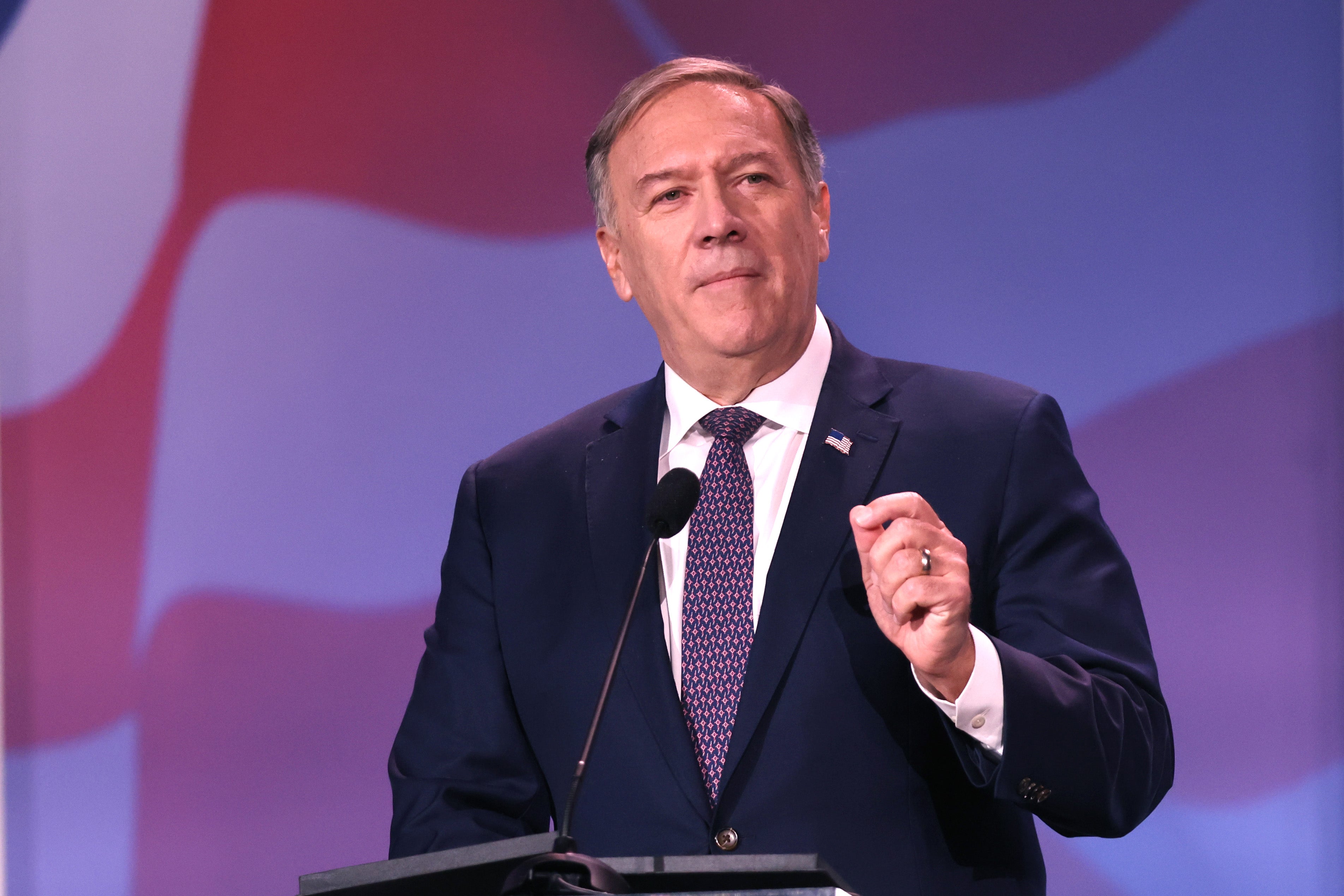 Mr Pompeo has been talked of as potential GOP hopeful for 2024 presidential season