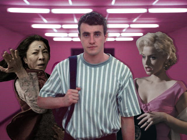 <p>Michelle Yeoh in ‘Everything Everywhere All At Once’, Paul Mescal in ‘Aftersun’ and Ana de Armas in ‘Blonde'</p>