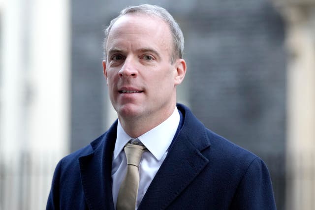 <p>Justice secretary Dominic Raab has backed the bill despite antipathy in his party </p>
