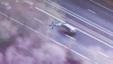 Driver hits speeds of more than 115mph during chase with police helicopter in Kent