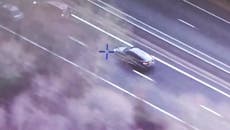 Driver hits speeds of more than 115mph during chase with police helicopter in Kent