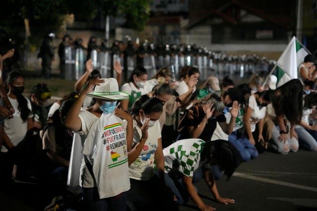 BOLIVIA-PROTESTAS