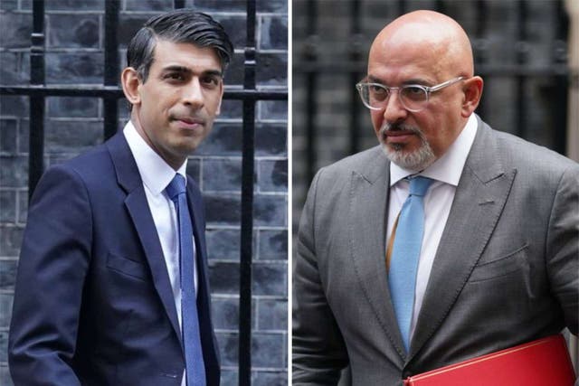 Rishi Sunak will come under fresh pressure over Nadhim Zahawi as he resists firing the Tory party chairman despite him being under investigation over his tax affairs (PA)