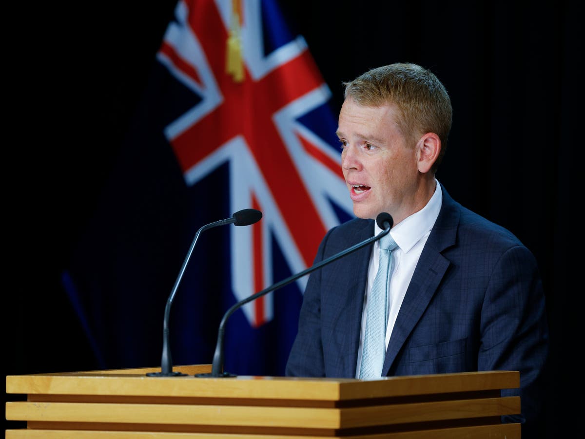 Chris Hipkins sworn in as New Zealand’s new prime minister