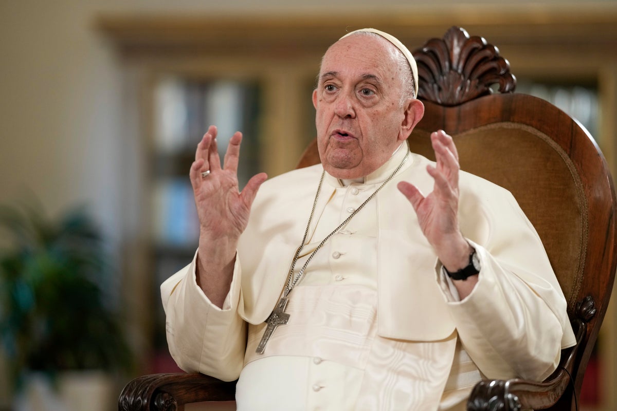 Pope Francis says ‘homosexuality is not a crime’ and calls anti-LGBT+ laws ‘unjust’