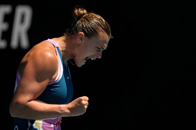 <p>Arnya Sabalenka is through to the Australian Open semi-finals </p>