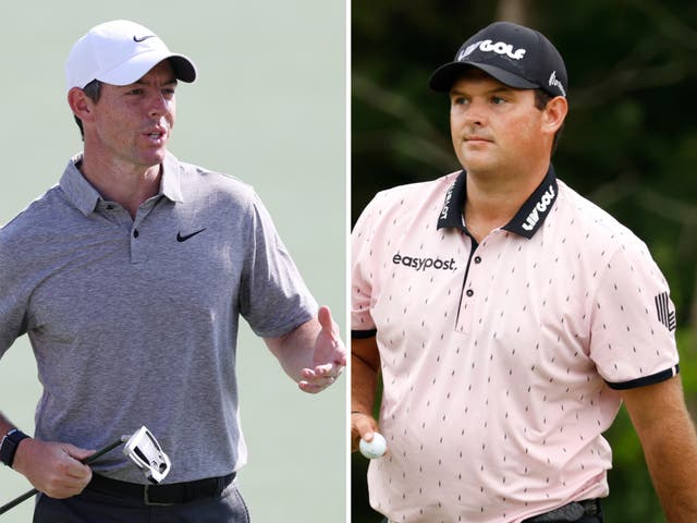 <p>Rory McIlroy and Patrick Reed are at the heart of the split in golf</p>