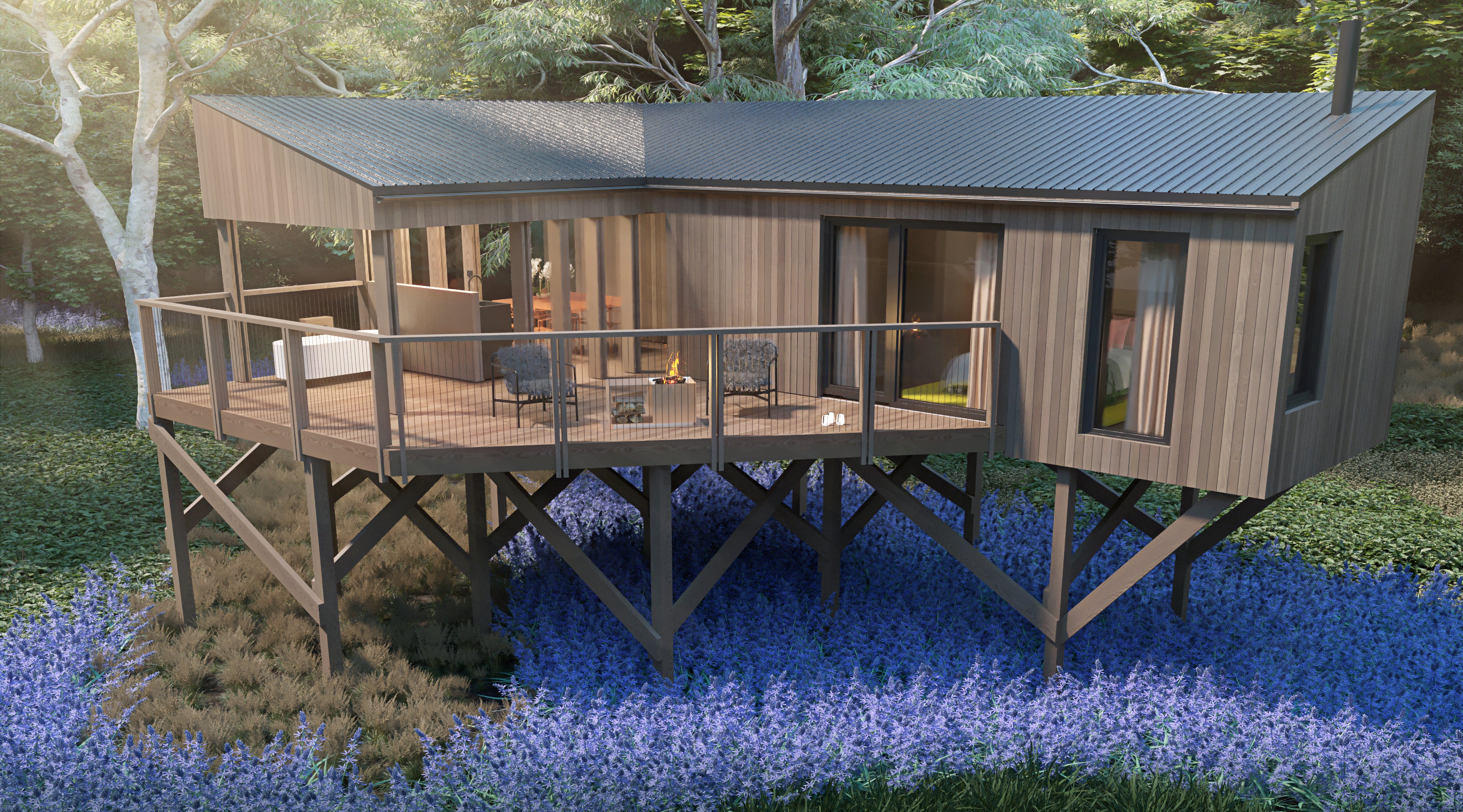 Elmore Court’s treehouses are launching in May