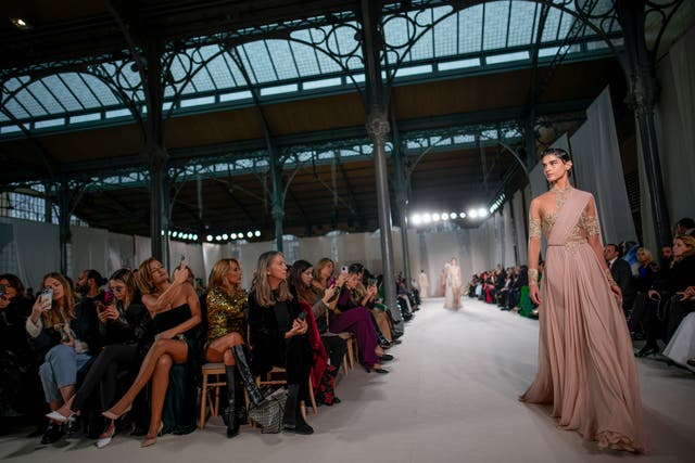 APTOPIX France Fashion Elie Saab Haute Couture S/S 23