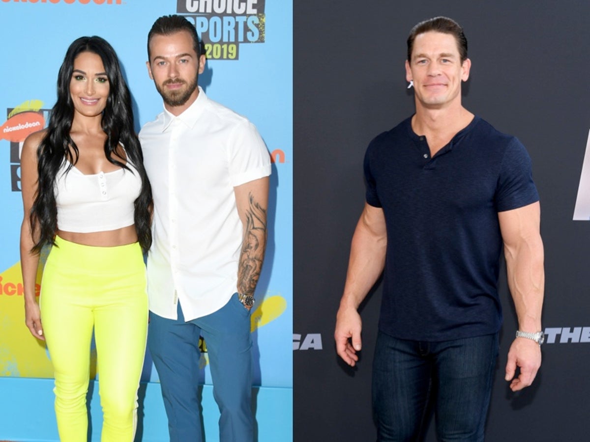 Nikki Bella defends recycling dress she bought to marry ex John Cena for new wedding with Artem Chigvintsev