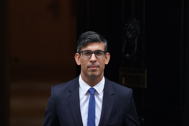 Charities urged Prime Minister Rishi Sunak to end the practice of housing young refugees in Home Office hotels (Jordan Pettitt/PA)