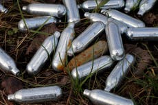Laughing gas could be banned from sale after becoming second most commonly used drug for young people