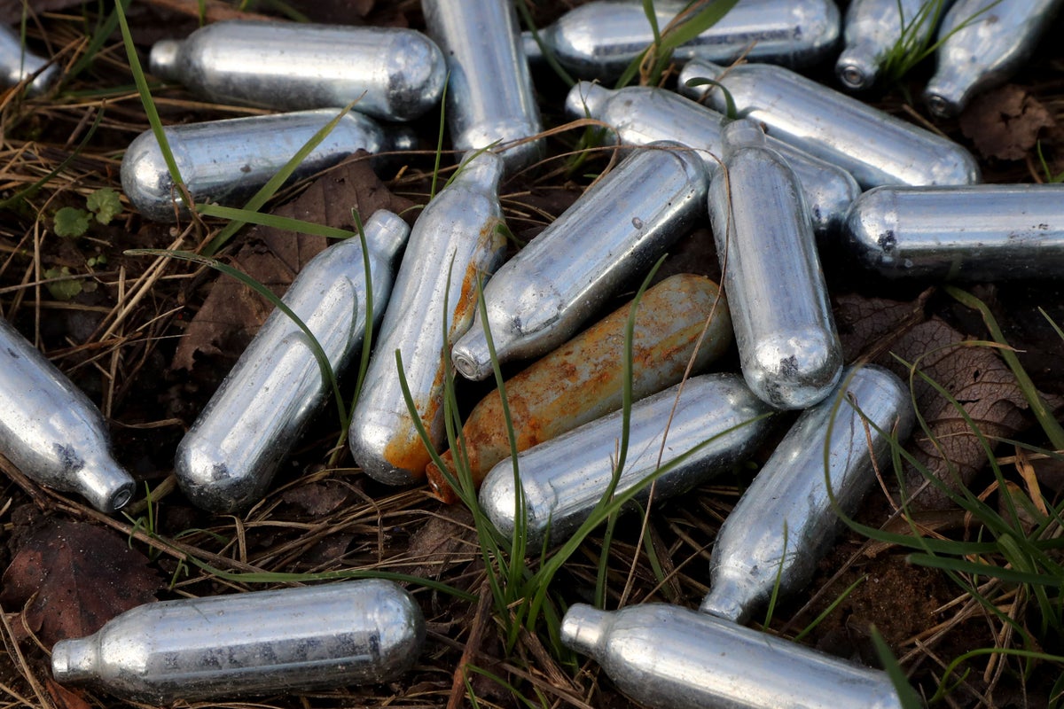 Laughing gas could be banned from sale after becoming second most commonly used drug for young people