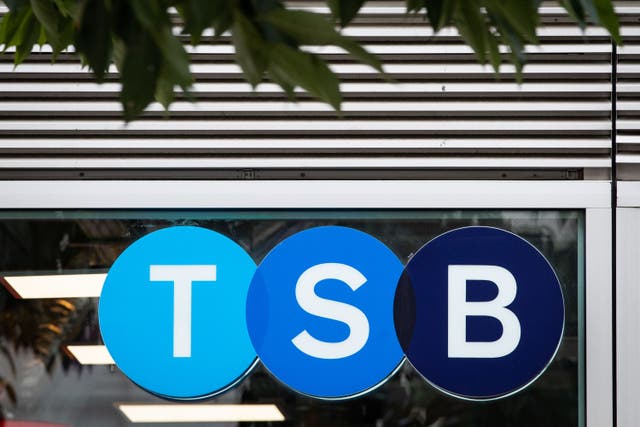 TSB Bank has revealed its highest pre-tax profits since it relaunched in 2013, as increased lending and higher interest rates bumped up its total income to more than £1 billion (Aaron Chown/ PA)