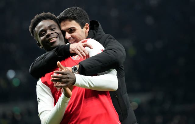 <p>Mikel Arteta’s young stars, like Bukayo Saka, are thriving at Arsenal</p>