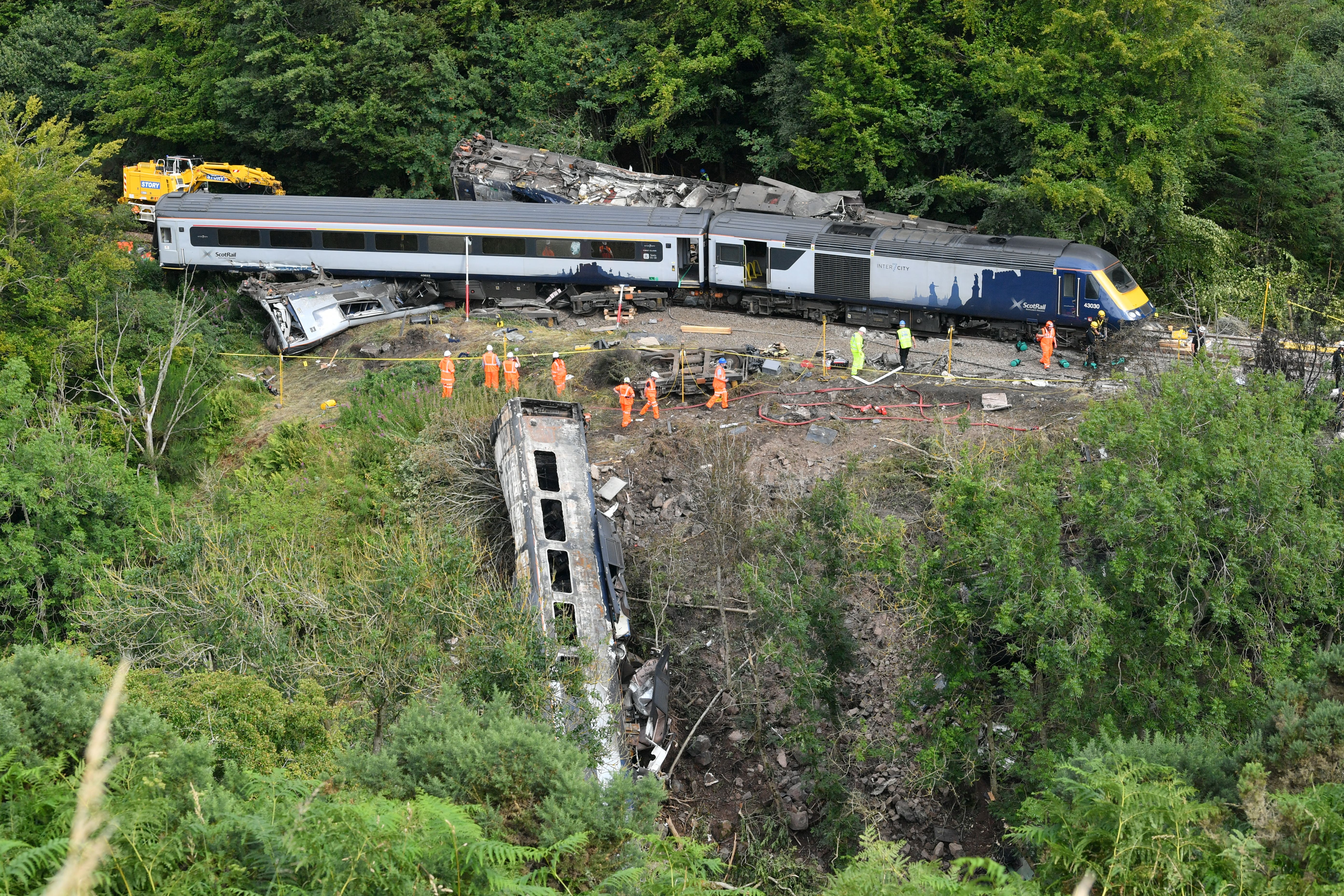 Three people were killed in the crash in August 2020 (Ben Birchall/PA)