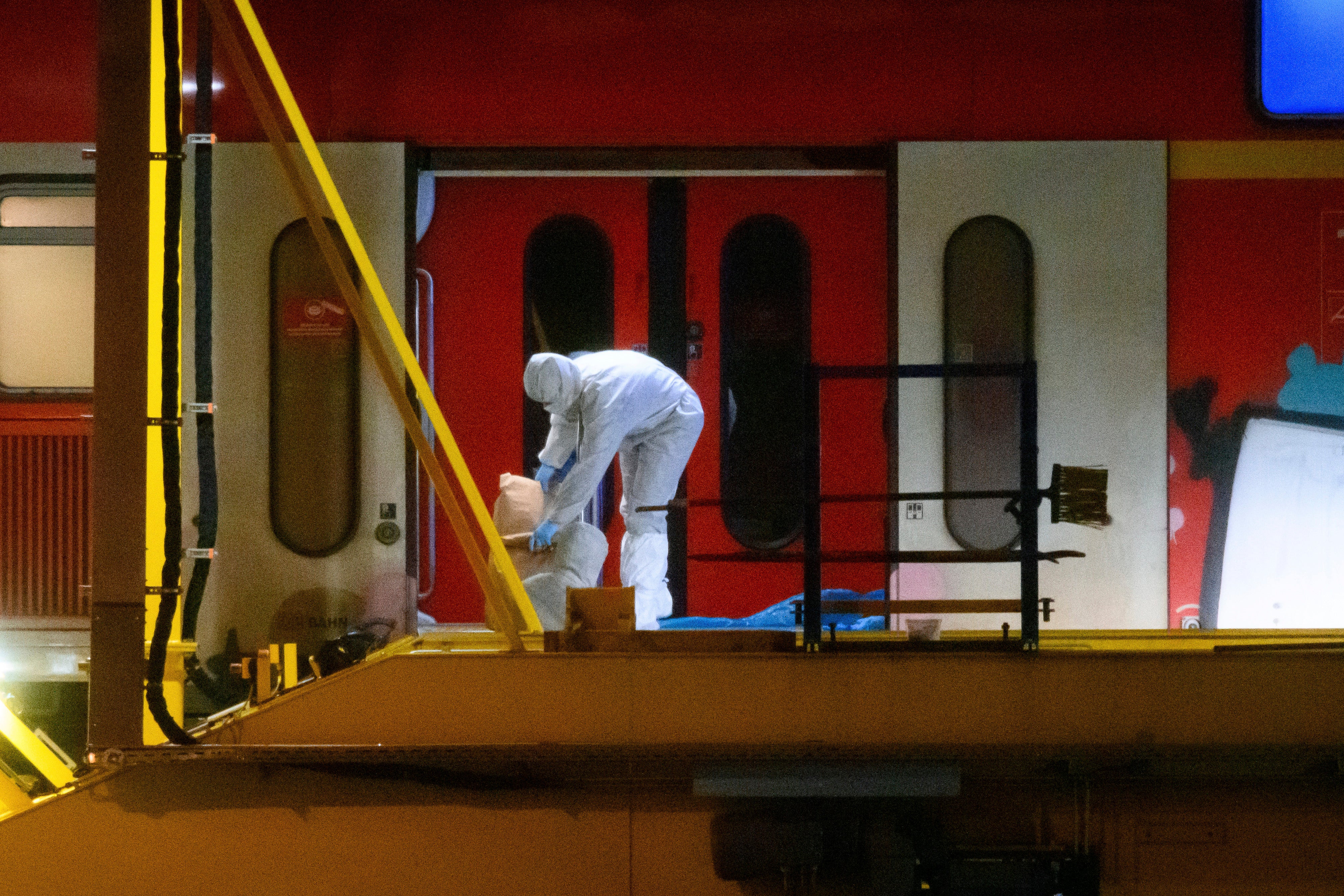 APTOPIX Germany Train Attack