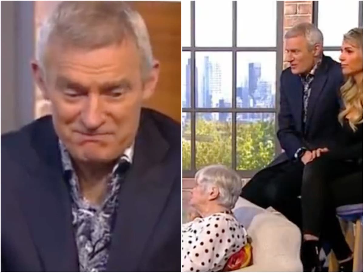 Jeremy Vine snorts with laughter at Tory party jibe in front of Ann Widdecombe