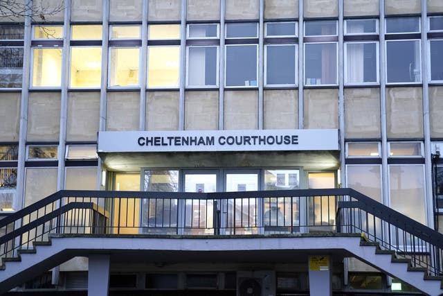 Kimberley Ann Hawkins appeared at Cheltenham Magistrates’ Court (Andrew Matthews/PA)