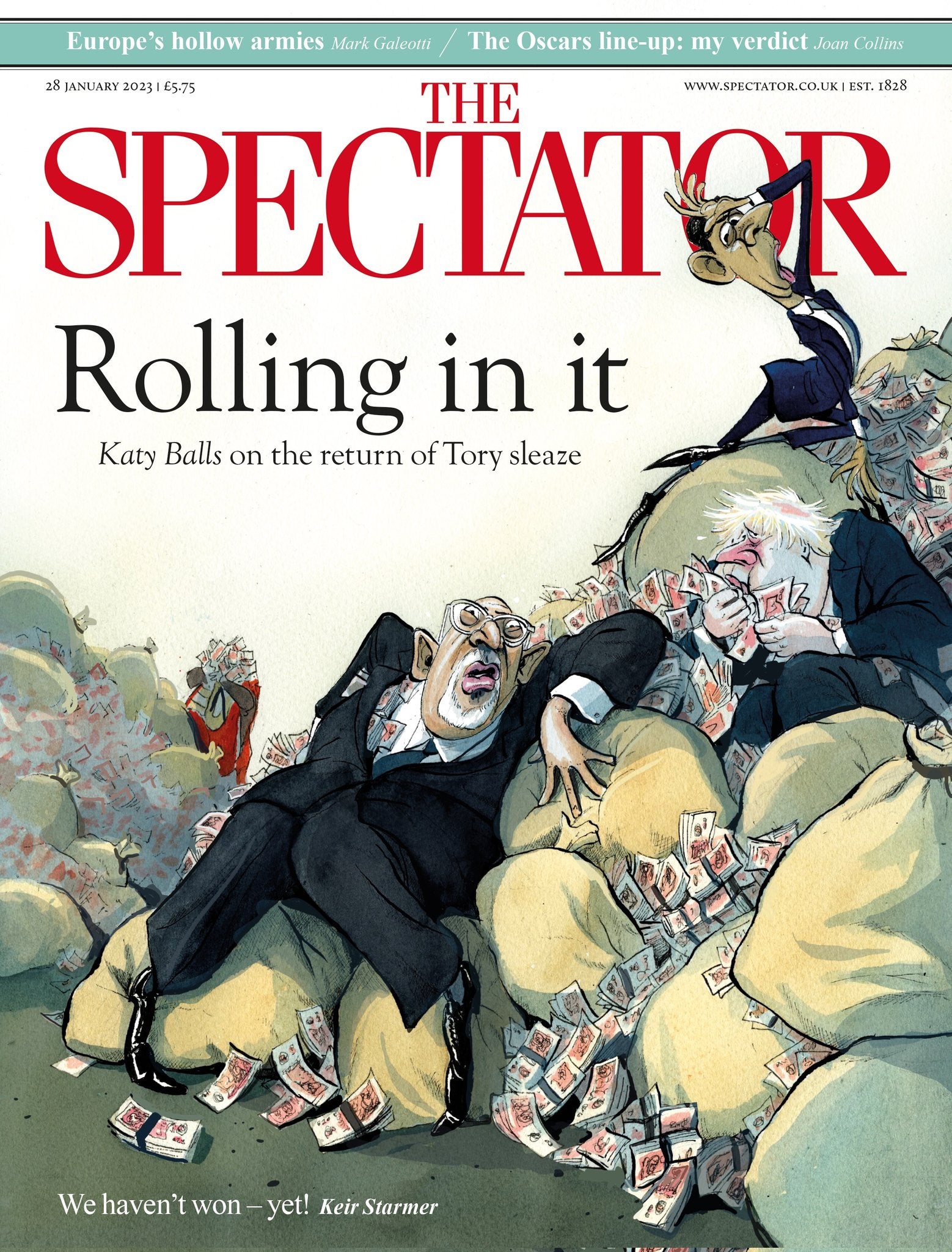 Latest Spectator front cover