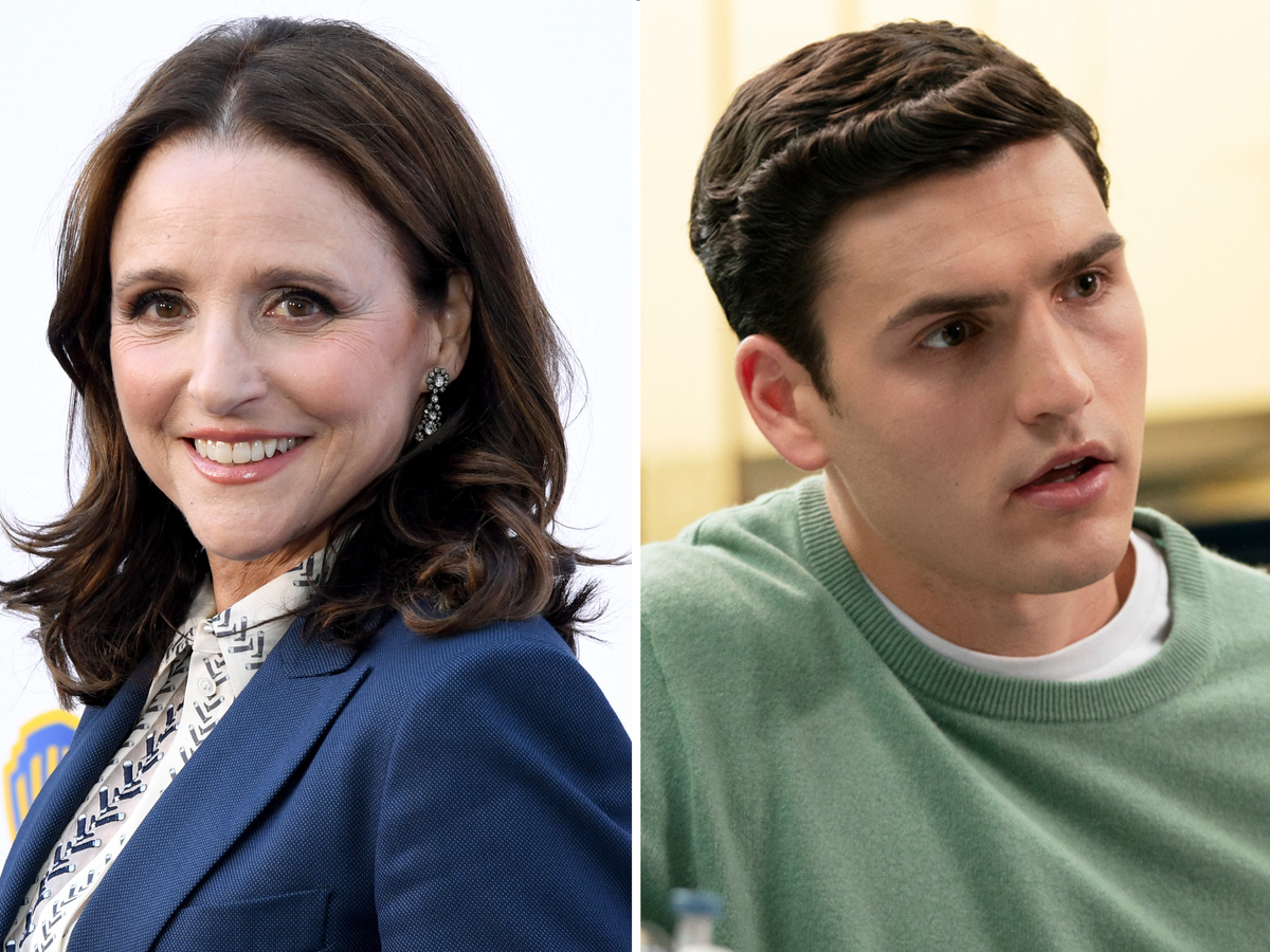 Julia Louis-Dreyfus hilariously reacts to son’s ‘racy’ TV sex scene