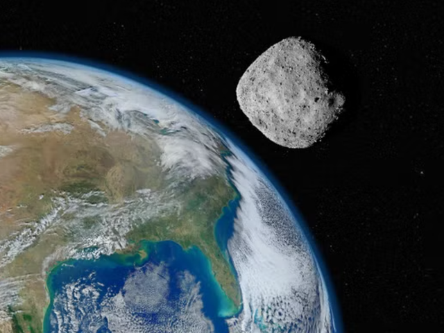 <p>Asteroid 2023 BU was discovered on 21 January, with Nasa estimating it measures roughly 5 metres in diameter</p>