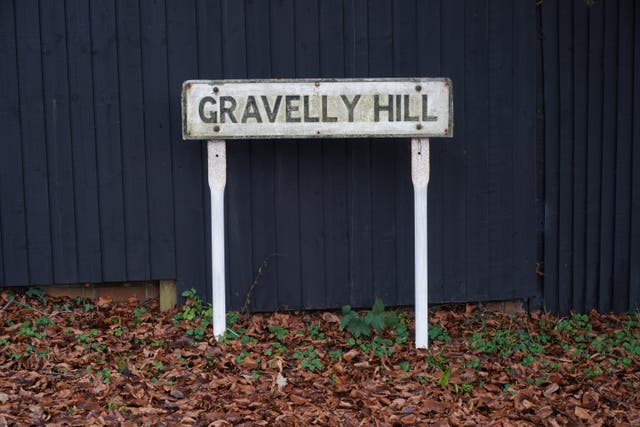 A 28-year-old woman was attacked and killed by dogs in Gravelly Hill, Caterham, on January 12 (Yui Mok/PA)