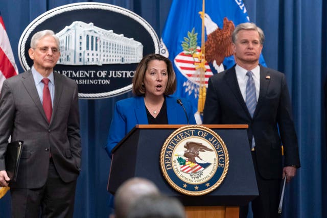 <p>Ransomware Justice Department</p>