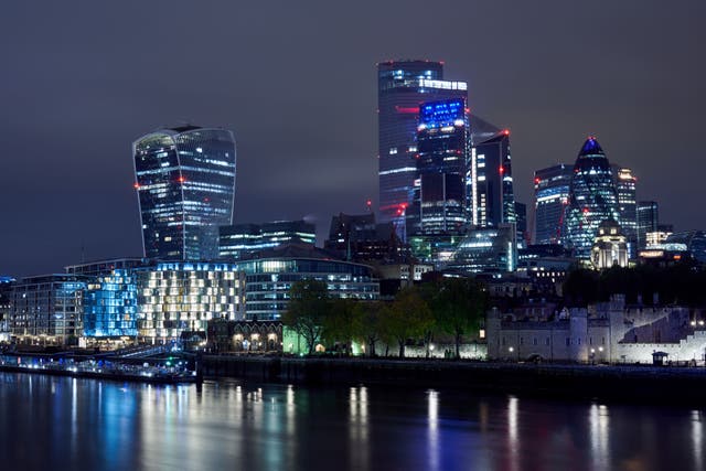 By the end of Thursday, the FTSE 100 had increased by 16.24 points, or 0.21%, to 7,761.11p (John Walton/PA)