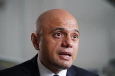 Sajid Javid describes ‘anger’ at Andrew Bridgen’s Holocaust tweet