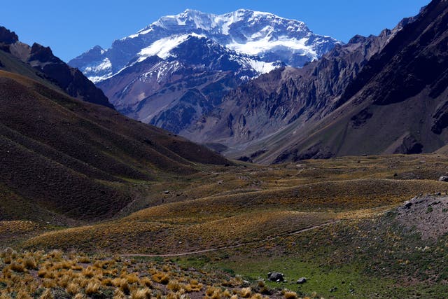 <p>Mount Aconcagua is the highest mountain outside of Asia</p>