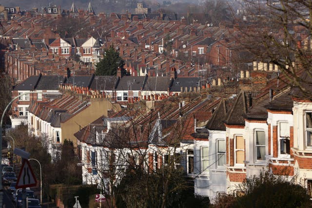 Average asking rents hit new records in the final months of 2022, according to Rightmove (Yui Mok/PA)